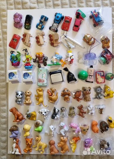 Игрушки Киндер, Ландрин, томбола, СССР, Чупа чупс