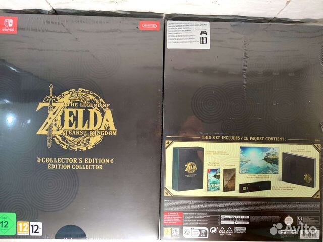 Игра switch зельда Zelda tears коллекционное купить в Новосибирске ...