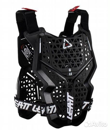 Литт Панцирь Leatt Chest Protector 1.5 Black V23