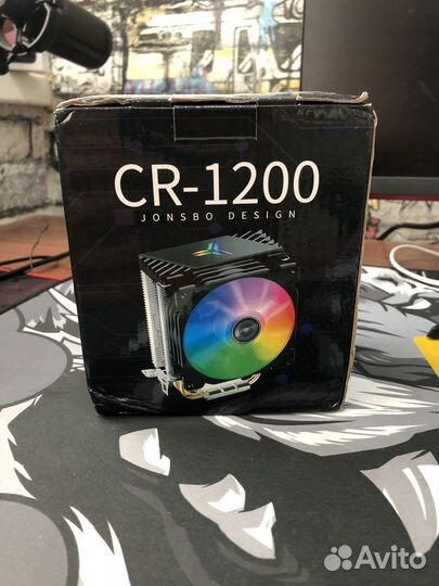 Кулер процеccорный Jonsbo 90mm 2 медные трубки