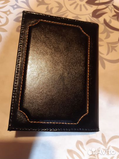 Бумажник мужской кожаный