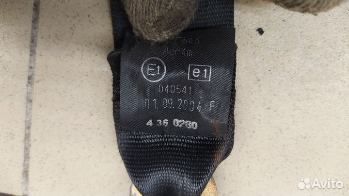 Ремень безопасности A6 C6,4F 2005-2011