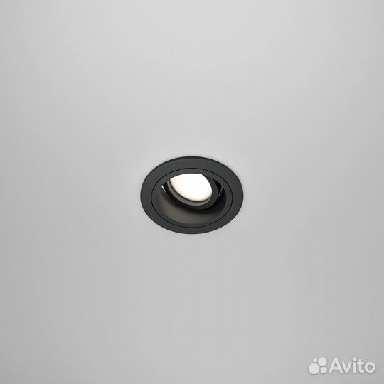 Maytoni Встраиваемый светильник Atom DL025-2-01B