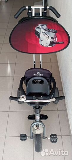 Детский велосипед с ручкой