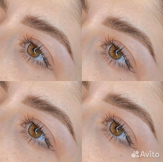 Коррекция бровей и ламинирование ресниц