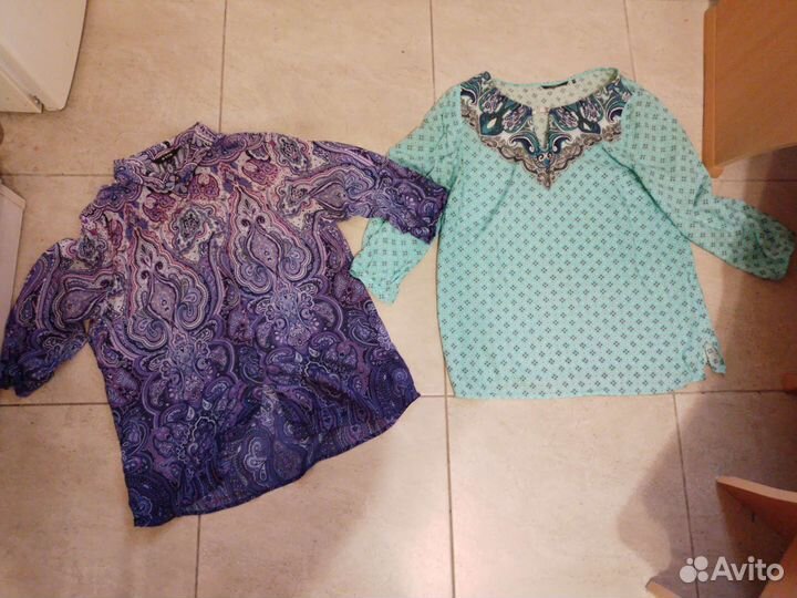 Блузки женские пакетом 46 48