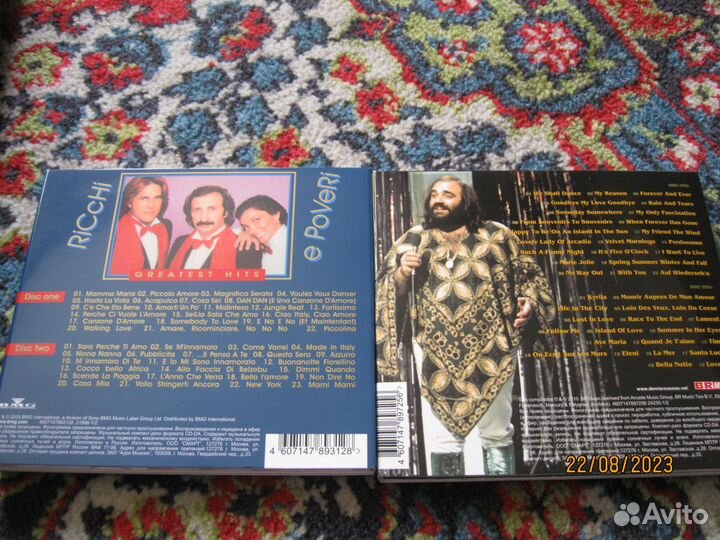 Сd диски Demis Roussos Ricchi Poveri