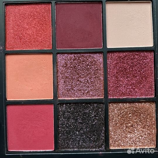 Палетка теней Huda Beauty Obsessions Ruby