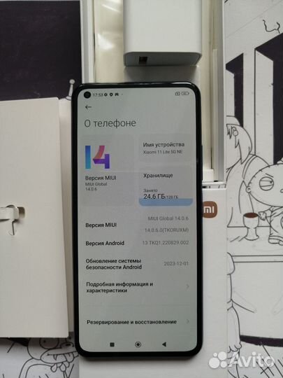 Xiaomi Mi 11 Lite 5G NE, 8/128 ГБ