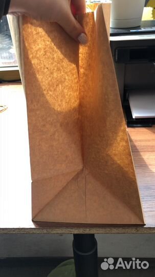 Крафтовые пакеты большие