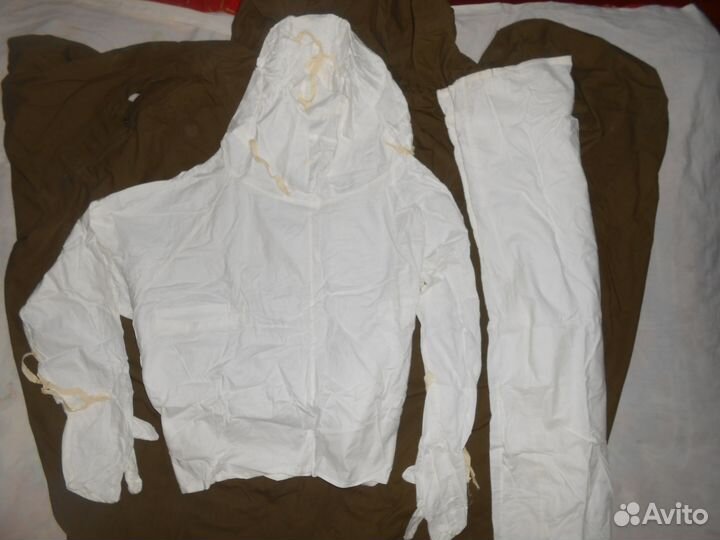 Маскировочный костюм белый (маскхалат ) СССР Новый