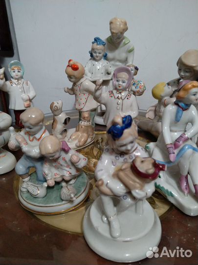 Статуэтки СССР, счастливое детство, разные