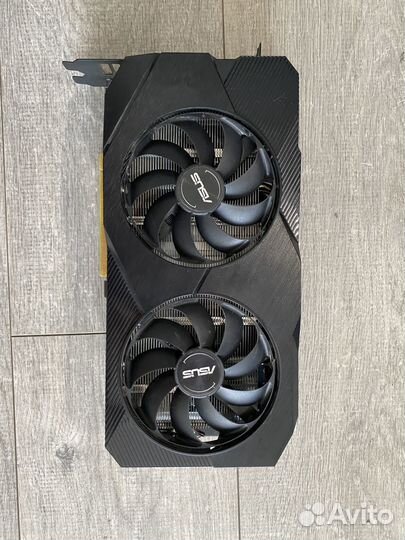 Видеокарта asus RTX 2060 OC dual 6GB gddr6