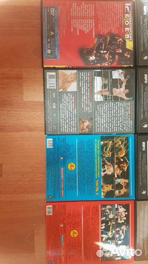 DVD диски (бокс, бои без правил)