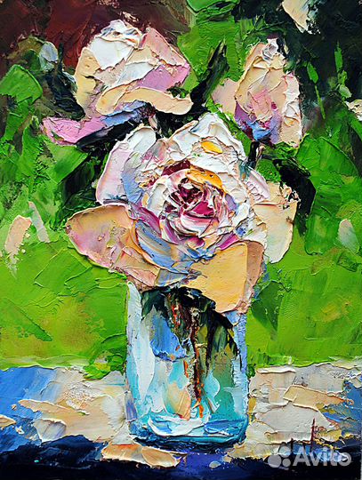 Авторская картина маслом 