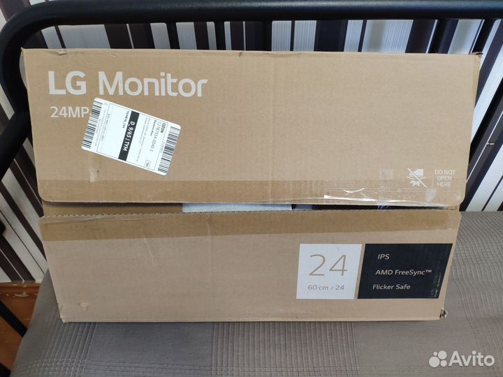 Монитор LG 24MP400-B, 24 дюйма