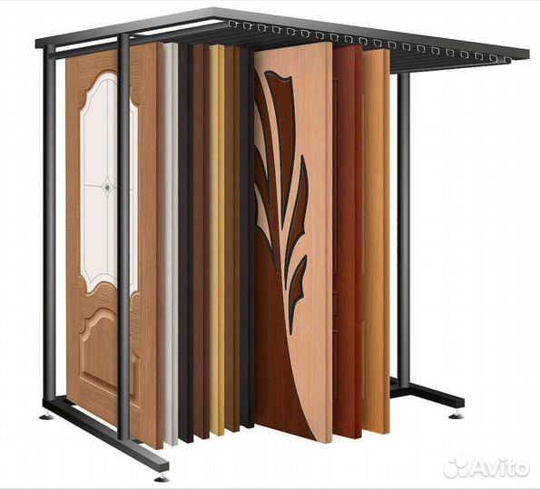 Выдвижной экспозитор на 20 межкомнатных дверей