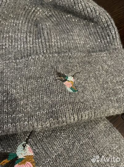 Шапка и шарф женские