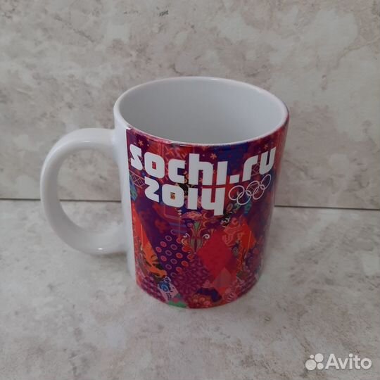 Кружки с символикой олимпиады Сочи 2014г