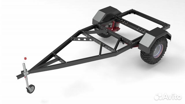 Рама внедорожная с независимой подвеской. Чертежи