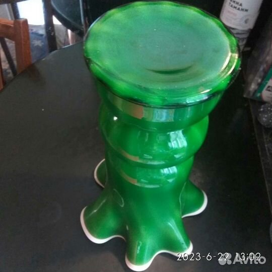 Ваза стекло двуслойное