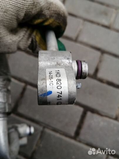 Трубка Кондиционера Шкода Октавия А5 рестайлинг