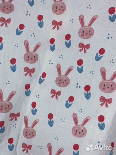 Рубашка с зайчиками