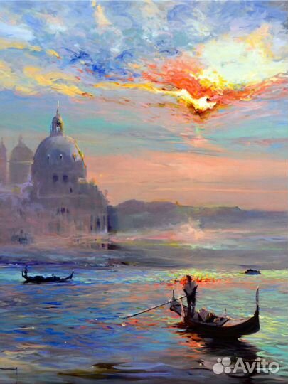 Картина маслом, художник