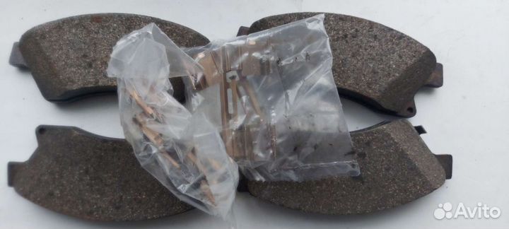 Колодки тормозные передние газ газель