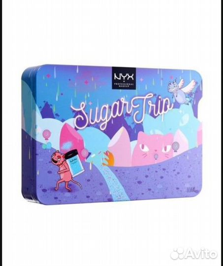 Sugar Trip Glitter Vault глиттер nyx набор