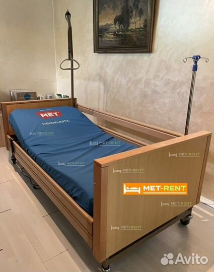 Кровать для лежачих больных MET terna прокат
