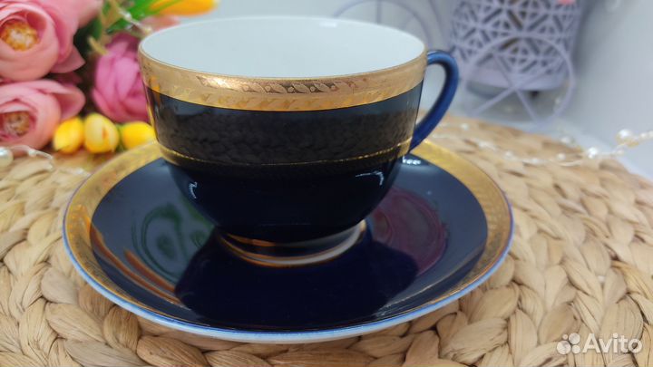 Антиквариат Винтажный чайный сервиз СССР