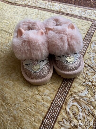 Тапочки домашние детские