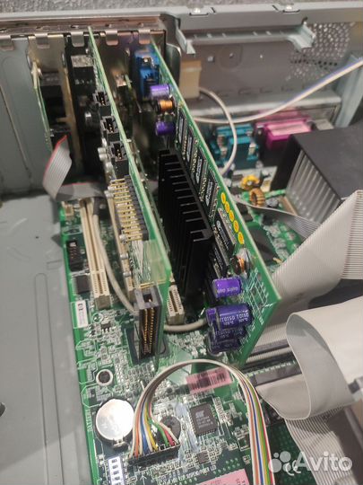 Ретро пк 2001г HP Vectra VL410DT Hewlett Packard