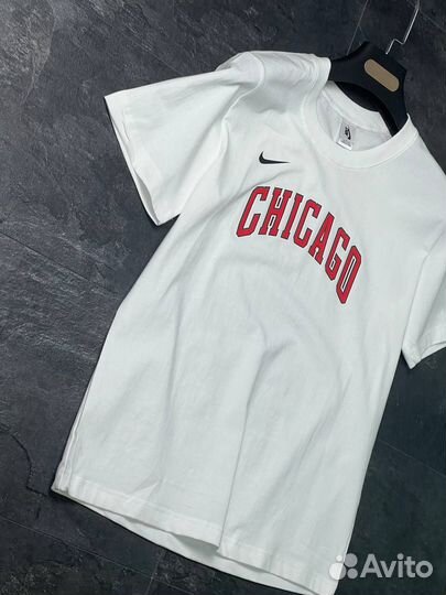 Хлопковая футболка Chicago Bulls