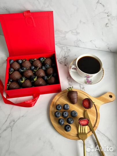 Клубника в бельгийском шоколаде