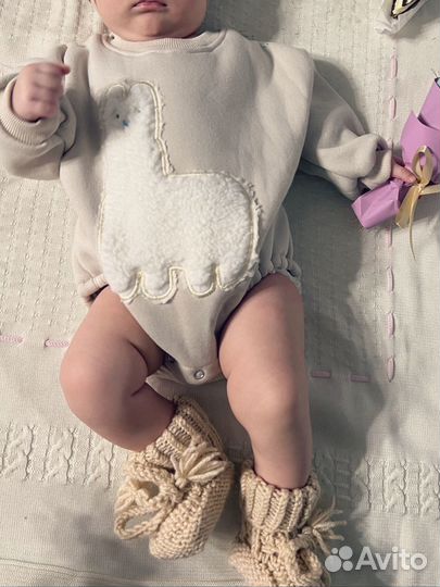 Пинетки детский для новорожденных