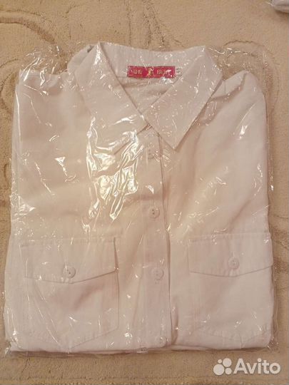 Рубашка школьная для девочки 164