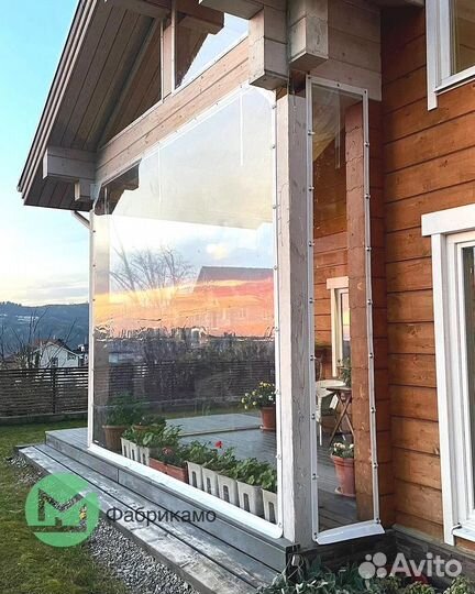 Мягкие окна на веранду от производителя арт 323