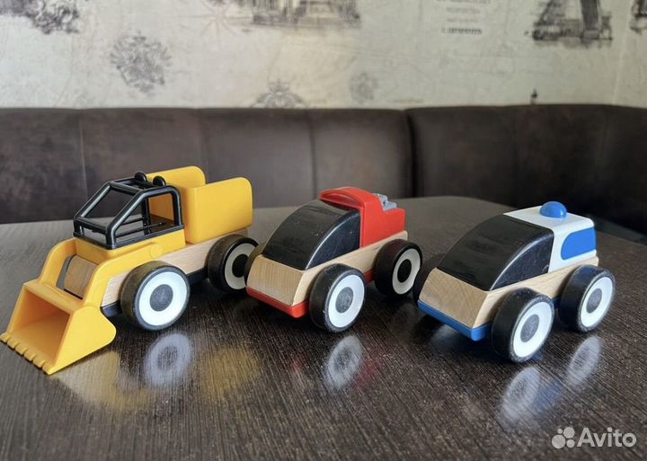 Деревянные машинки IKEA
