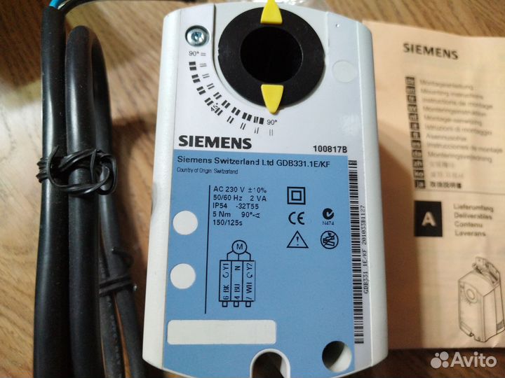 Привод siemens GDB331. 1E/KF