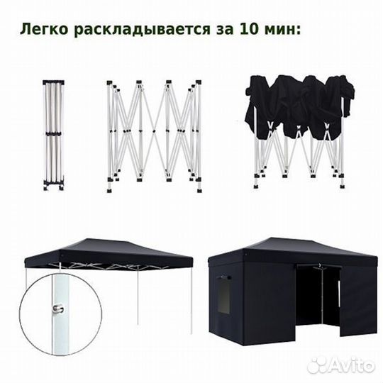 Тент шатер быстросборный