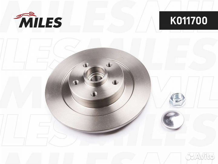 Диски тормозные задние с подш Renault laguna 3