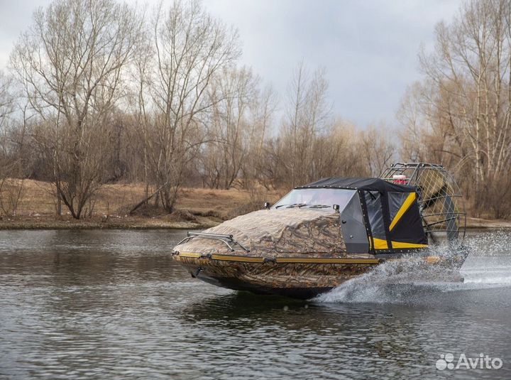 Аэролодка Alligator Raptor 590 с защитой днища