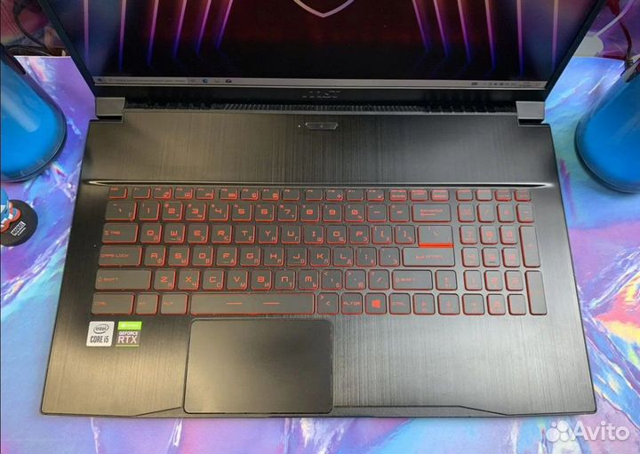 Игровой ноутбук MSI/ Intel Core/ RTX3050/ SSD/16Gb