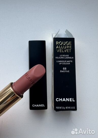 Chanel помада вельвет 68 emotive