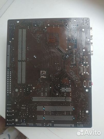 Материнская плата lga775 ddr3+кулер+процессор