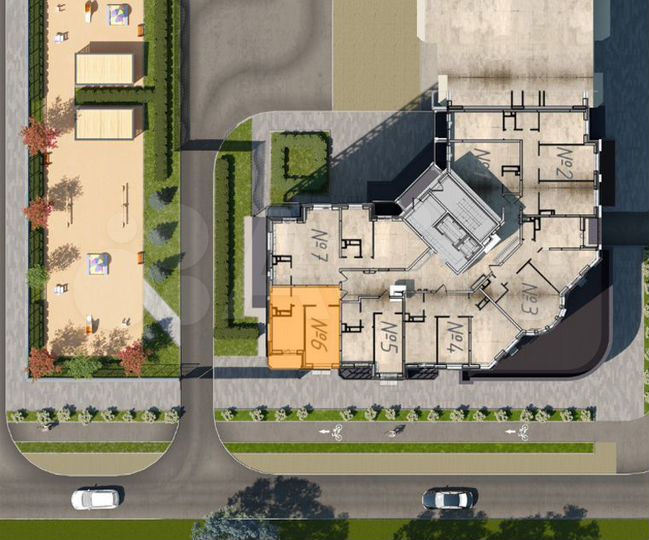 1-к. квартира, 48 м², 3/17 эт.