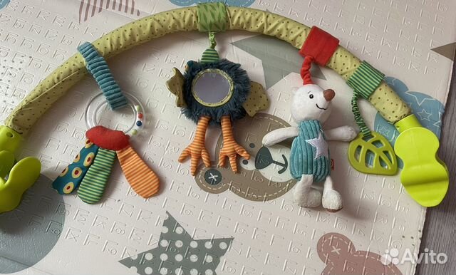 Дуга с игрушками Happy Baby