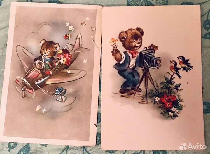 Открытки винтаж Болгария, СССР 50-60г